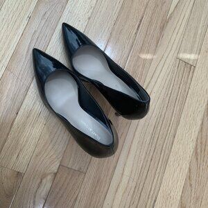 stuart weitzman pump black patent leather women